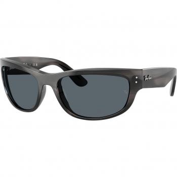 Ray-Ban RB2289 Mega Balorama 1404R5 Anteojos de Sol para Hombre Grises con lentes de sol de 60 mm