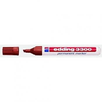 EDDING 3300 PERM.MARKER BROWN
