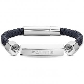 Pulsera Police Hombre de Cuero 19 cm