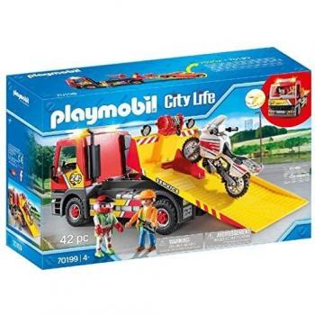 PLAYMOBIL City Life Grúa Remolque, A partir de 4 años