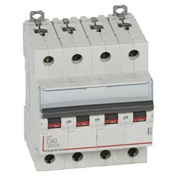 Interruptor Magnetotérmico Legrand DX3 6/10kA-C 4P 40A