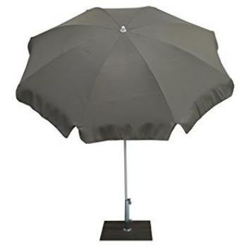 Sombrilla para Jardín Borgo - Diámetro 200 cm, Palo Central de Acero Ø33 mm, Color Beige