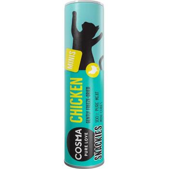 Cosma Snackies Minis snacks liofilizados para gatos - Pollo 26 g