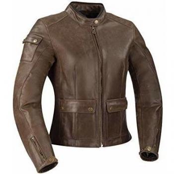 Bering Chaqueta moto Segura LADY BABYLONE Marrón, Marrón, 44