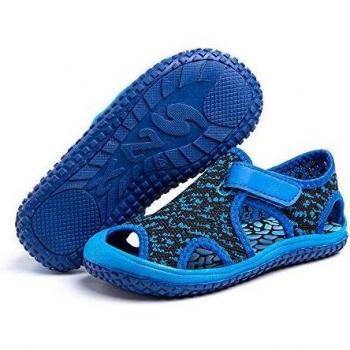 Sandalias Niño Niña Verano Sandalias Deportivas Playa Zapatillas Antideslizante Senderismo Piscina Rosa Púrpura Azul Gris Verde EU 21-31 Azul2 21