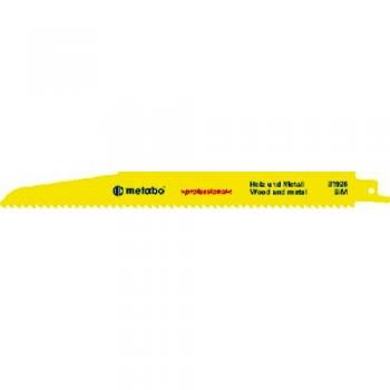 Metabo 5 hojas para sierras de sable demolition wood + metal 225 x 1,6 mm (631926000)