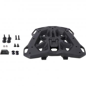 Placa adaptadora para portaequipajes STREET-RACK SW-Motech, color negro, diseñada para montaje del DUSC