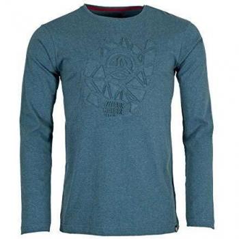 Ternua Gohana Shirt M Camiseta de Manga Larga, Hombre, Azul