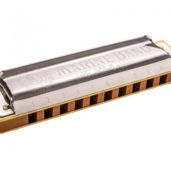 Hohner Marine Band Harmonica in F Major