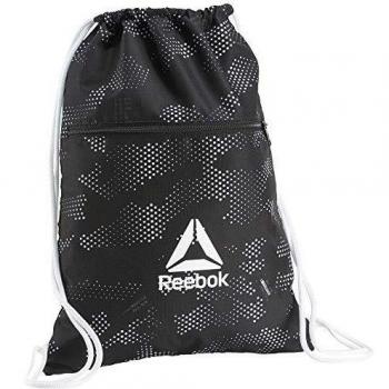 Reebok Du2911 Bolsa de Cuerdas para el Gimnasio, 45 cm, Negro
