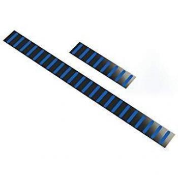 RRP ProGuard Front Stickers-SStandard-Blue Guardabarros para Adultos, Unisex, Negro, Talla única