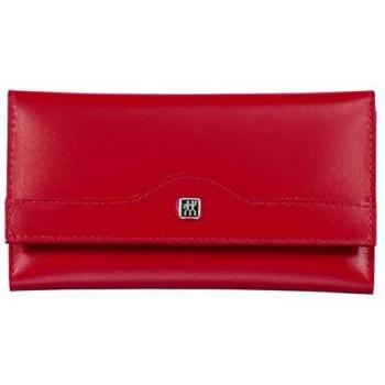 Zwilling Classic Inox - Estuche de manicura de 5 piezas, color rojo