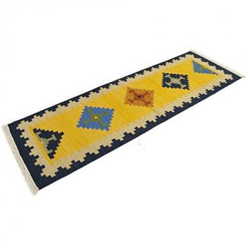 Kilim Kelem Auténtico Hecho a Mano Clásico 200x70 CM