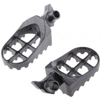 Reposapiés Clavijas Del Pie Para Yamaha YZ 125 250 YZF / WR 250 400 426 450 1999-2005 YZ85 Gris