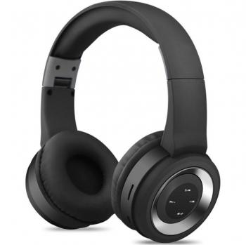 Auriculares Bluetooth Deportivos con Soporte para Tarjeta TF, Radio FM, AUX y Micrófono - Inalámbricos Azul y Rojo