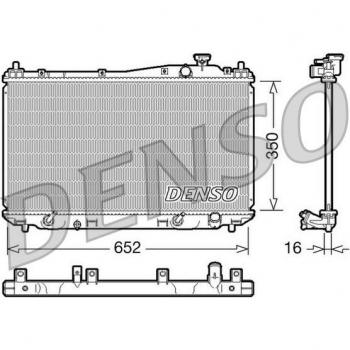 Radiador DENSO DRM40019 para Refrigeración del Motor - Alta Eficiencia y Durabilidad