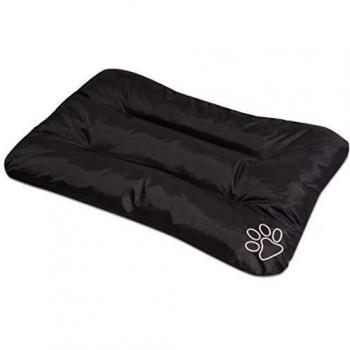 vidaXL Colchón para perro tamaño L negro