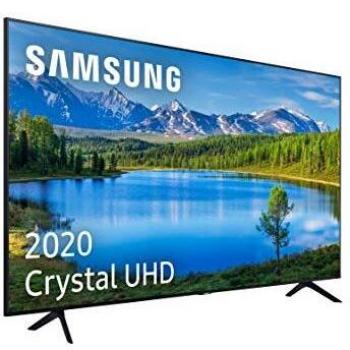 Samsung Crystal UHD 2020 43TU7095 - Smart TV de 43, 4K, HDR 10+, Procesador 4K, PurColor, Sonido Inteligente, Función One Remote Control y Compatible Asistentes de Voz, Compatible con Alexa