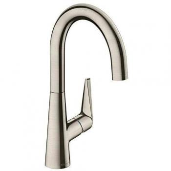 Hansgrohe 72814800 Grifo de cocina, Acero, 220 mm