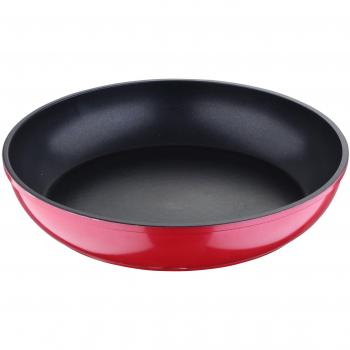 Bergner Click&Cook 24 cm SARTÉN, Metal, Red, 1 pieza-24