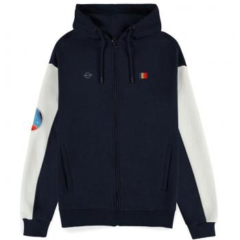 Difuzed Starfield Monochrome Emblem Hoodie - Size L