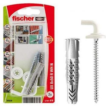 FISCHER 094628 - Blister taco nylon UX 8x50 WH NK