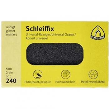 Klingspor Schleiffix 13803 Limpiador universal SFK 655, 240 Grano, 80 mm x 50 mm x 20 mm