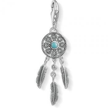 Ladies THOMAS SABO Sterling Silver Charm Club Dream Catcher Charm