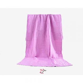 Algodón de gasa, algodón y lino Toalla Grande, adultos niños Hombres y Mujeres nadar toalla de playa, suave Agua Fina corte