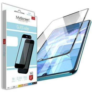 Protector de pantalla 5D MyScreen Lite Edge para Samsung Galaxy A52 4G/5G, color negro, con adhesivo completo