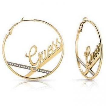 Guess pendientes para mujer Acero inoxidable con Circonita