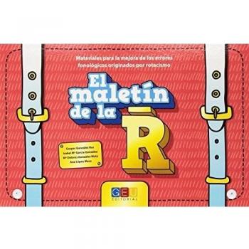 El maletín de la R/ Editorial GEU/ Recomendado para cualquier edad / Corrige errores fonológicos / Pronunciación de la r / Corrige posición bucal