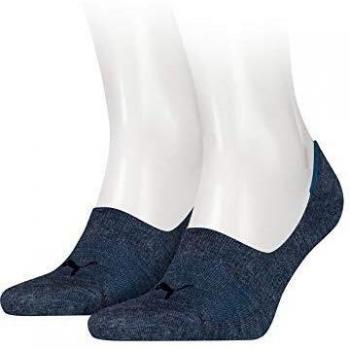 PUMA 2p - Calcetines para mujeres, Azul
