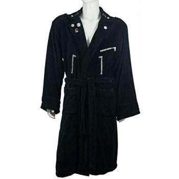 Ramones – Biker Jacket Bath Robe negro