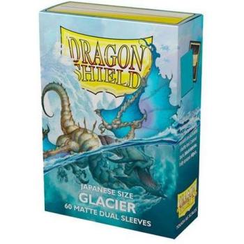 Fundas Dragon Shield Japanese Dual Matte Glacier Miniom Azul (60 fundas) 59mm x 86mm