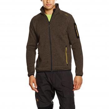 CMP - F.LLI CAMPAGNOLO - Chaqueta de forro polar para hombre, otoño/invierno, hombre, color Wood/Nero, tamaño 56