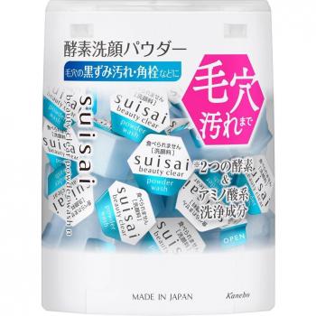 Kanebo Suisai Beauty Clear Powder Wash N - 12.8g Transparent Facial Cleanser (Powder)