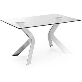 Kave Home Mesa Westport 150x90 cm, plata