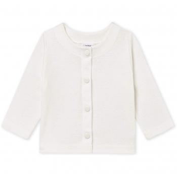 Petit Bateau Cardigan_4773304, Bebé-para Niñas, Weiß