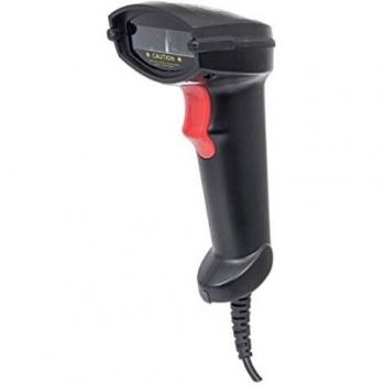 Lector de Código de Barras Láser Profesional USB Negro 300 mm de Alcance