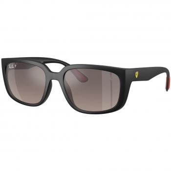Ray-Ban RB4443M Polarized Square Sunglasses for Men in Black
