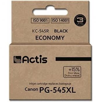 Cartucho de Tinta Compatible Actis KC-545R Negro 15 ml para Impresoras Canon PG-545XL