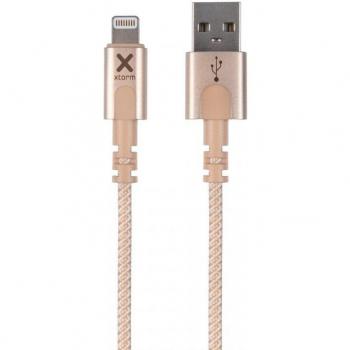 Cable USB a Lightning 1m Dorado de XTORM