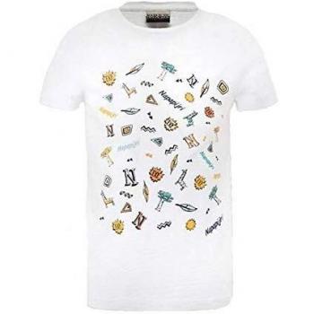 Napapijri - Camiseta de algodón para niño, art. N0YIDQ-F48 Col. Foto Med. A elegir Foto 8 Años