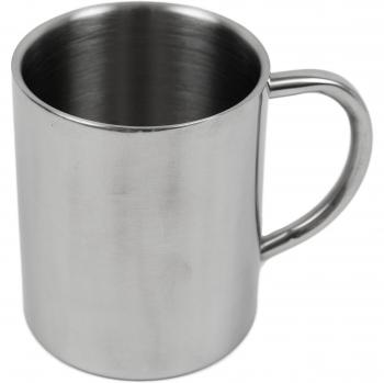 Acero inoxidable taza térmica quemador Taza para acampadas doble pared Talla:300 ml