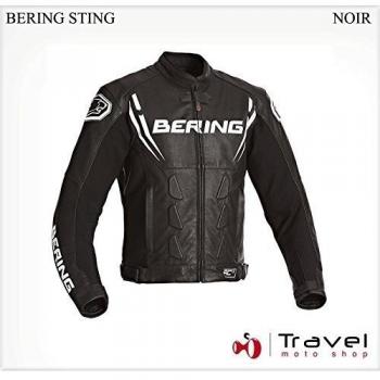 BERING STING-R-XXXL-Cazadora, color negro/blanco/rojo-negro