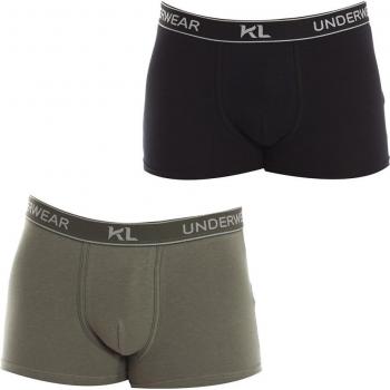 Pack de 2 Boxers Transpirables con Frente Anatómico Kisses & Love - Multicolor - Talla 2XL