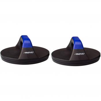 Avento Agarres rotantes para flexiones 2 piezas negro