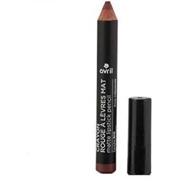 Lápiz Labial Mate Rosa Crepúsculo Orgánico 2g - Avril