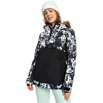 Chaqueta Roxy Shelter mujer negro azul blanco XS